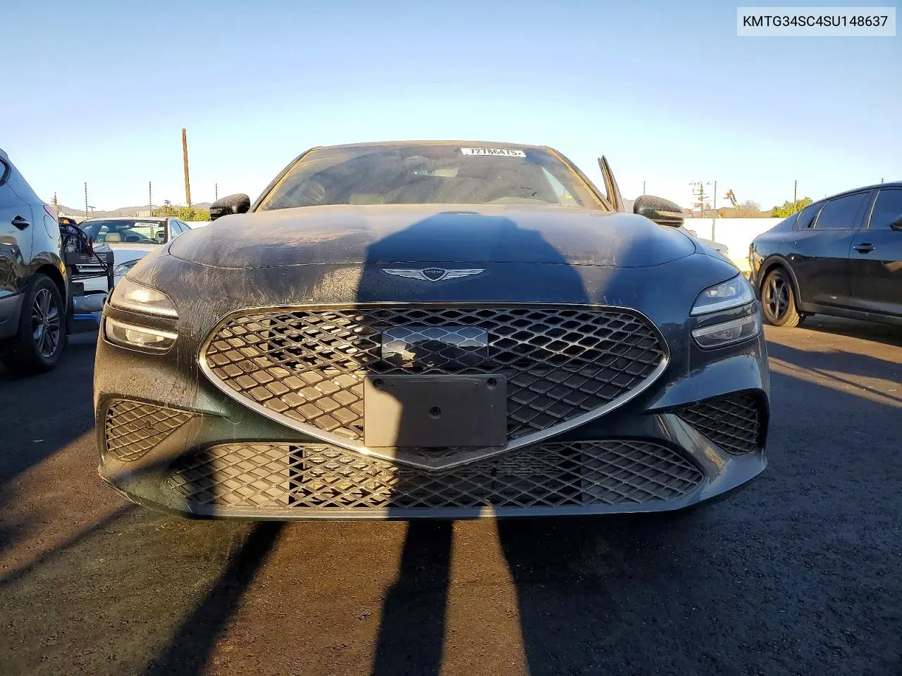 2025 Genesis G70 Base VIN: KMTG34SC4SU148637 Lot: 72786475