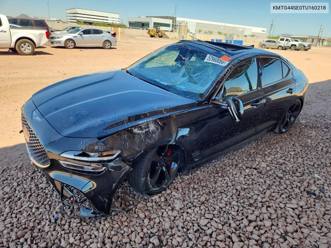 2026 Genesis G70 Sport Prestige VIN: KMTG44SE0TU160218 Lot: 52968066