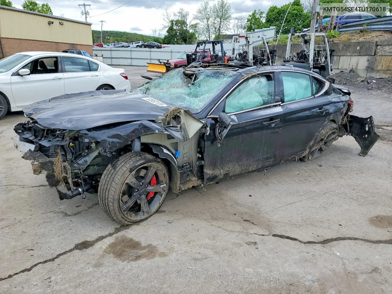 2026 Genesis G70 Sport Prestige VIN: KMTG54SE4TU170618 Lot: 53952126