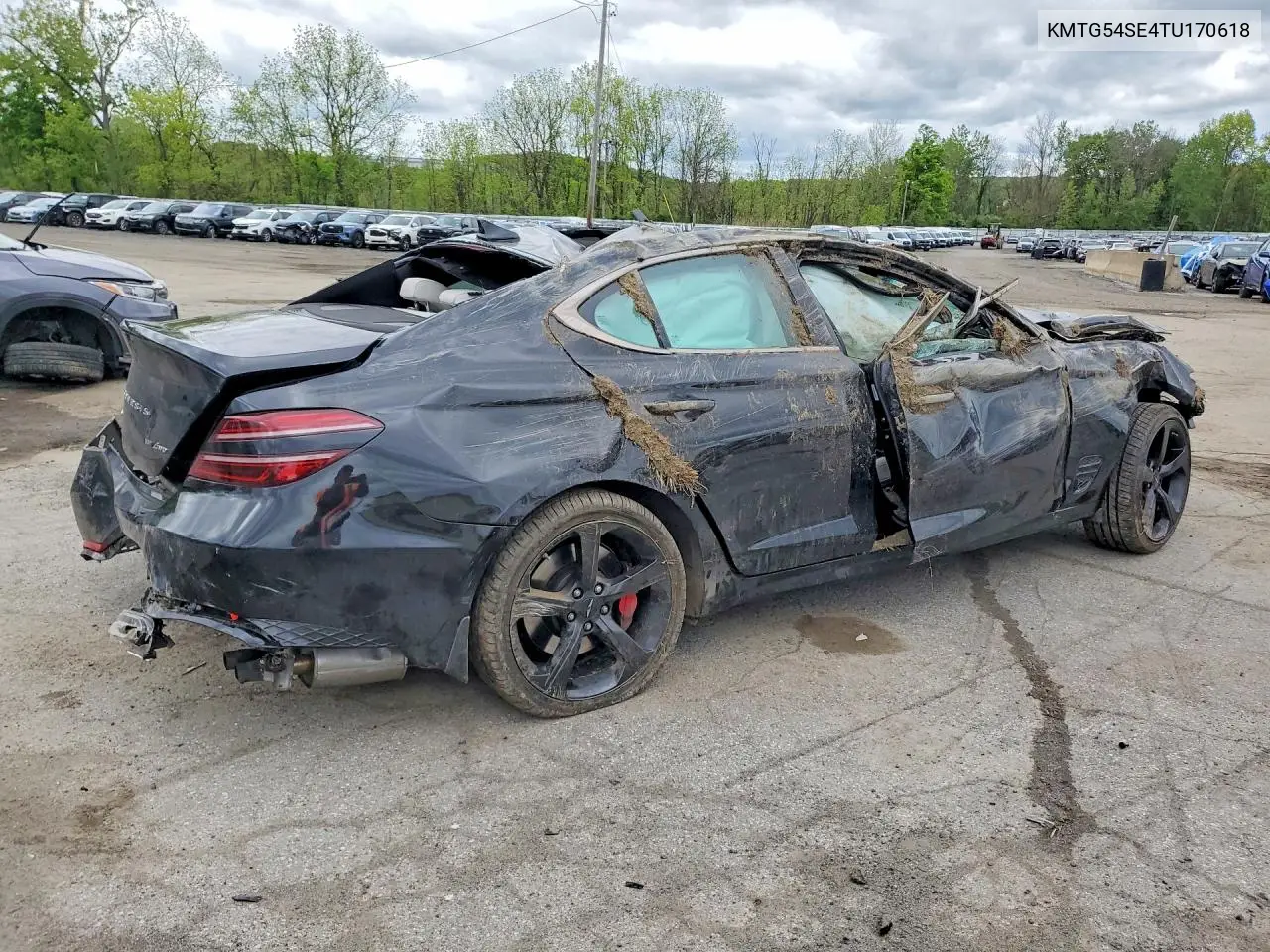 2026 Genesis G70 Sport Prestige VIN: KMTG54SE4TU170618 Lot: 53952126
