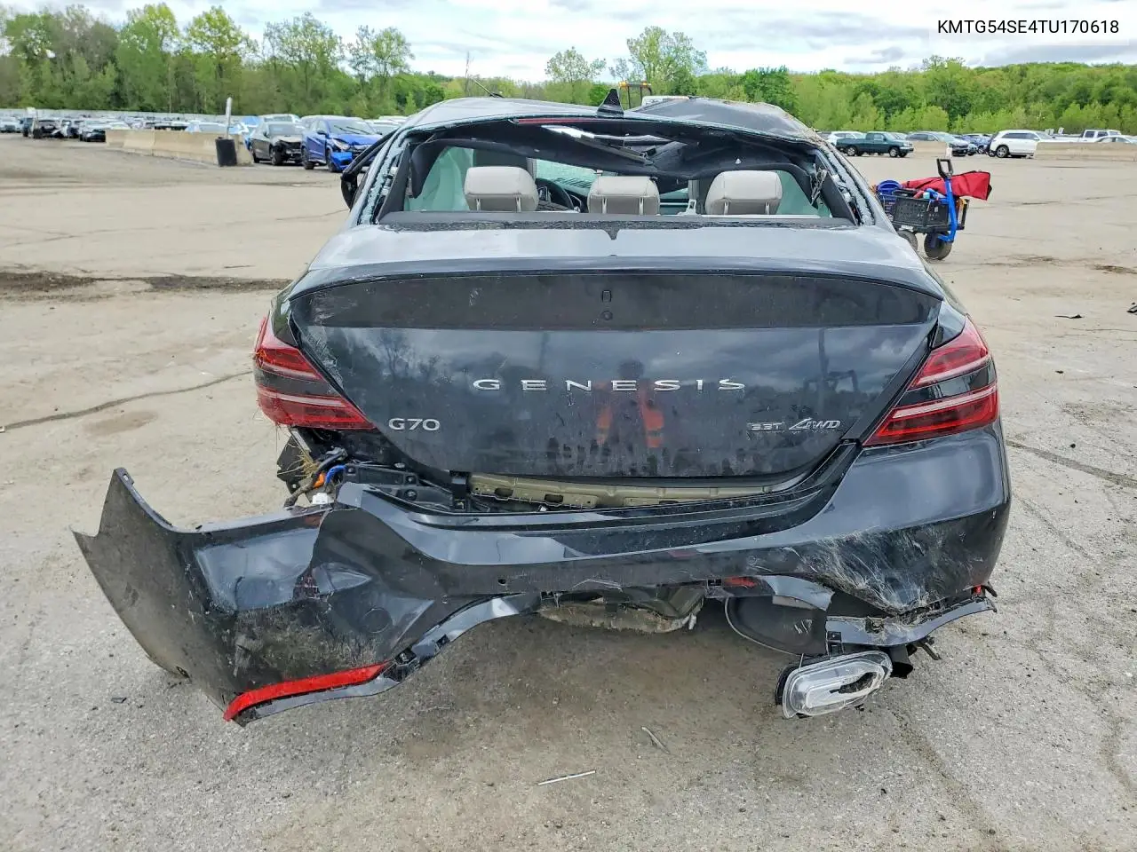 2026 Genesis G70 Sport Prestige VIN: KMTG54SE4TU170618 Lot: 53952126
