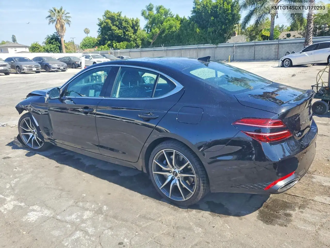 2026 Genesis G70 2.5T Standard VIN: KMTG14SCXTU170293 Lot: 56054306
