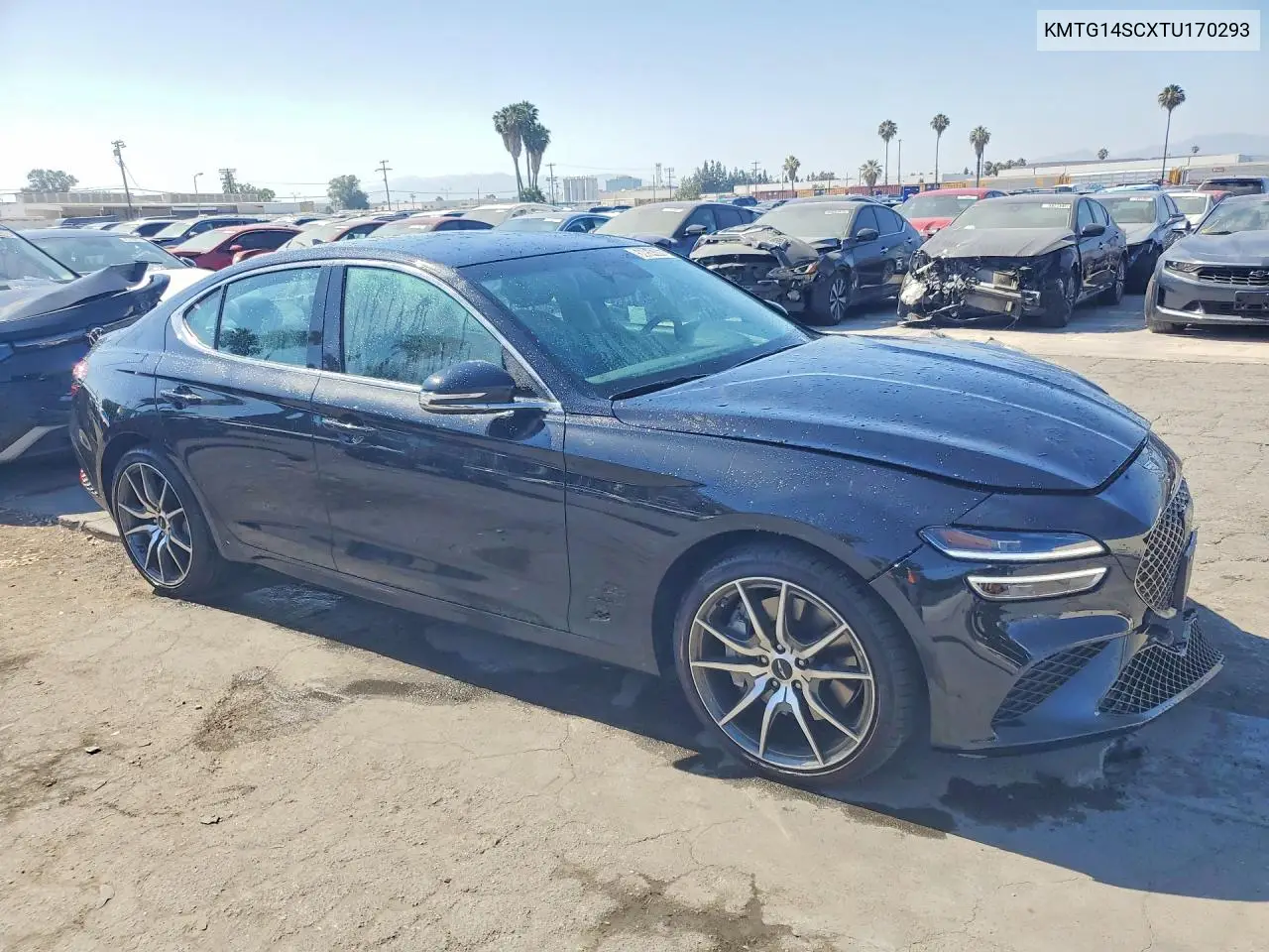 2026 Genesis G70 2.5T Standard VIN: KMTG14SCXTU170293 Lot: 56054306