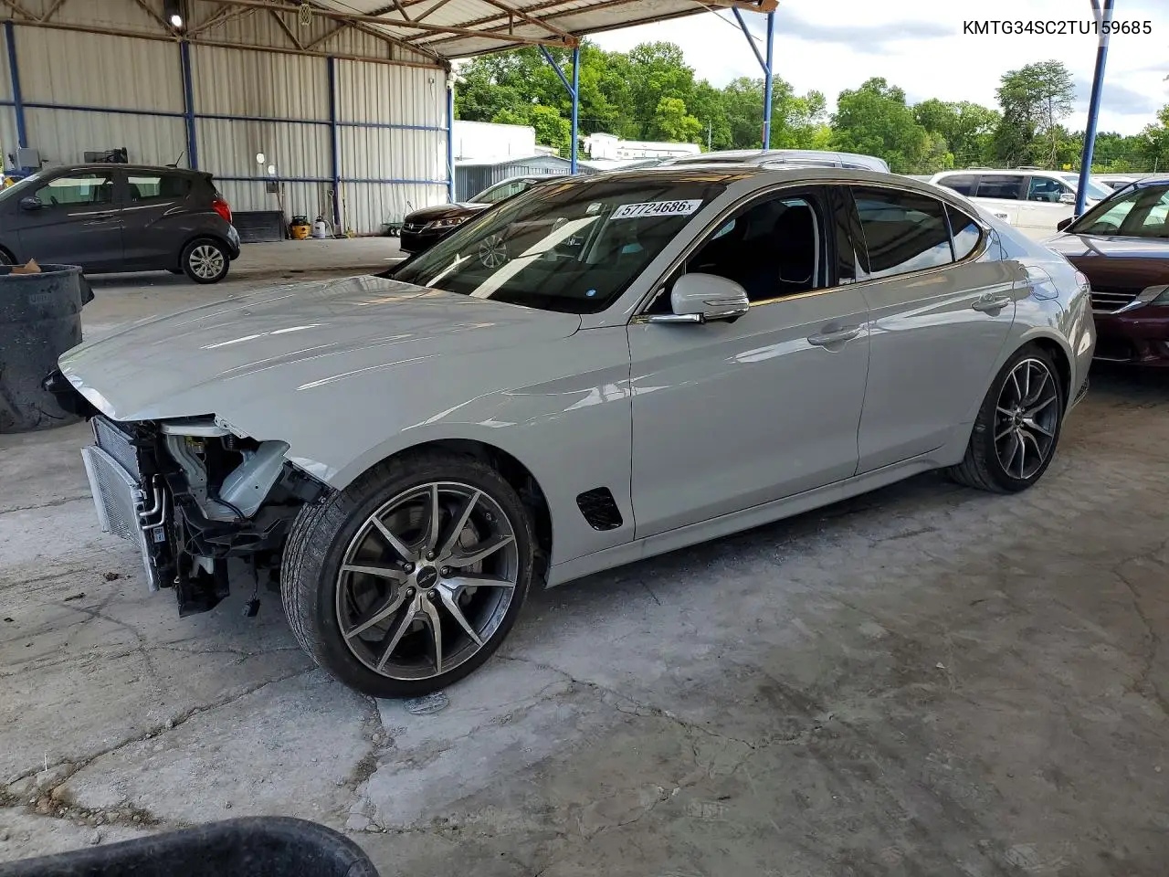 2026 Genesis G70 Prestige VIN: KMTG34SC2TU159685 Lot: 57724686