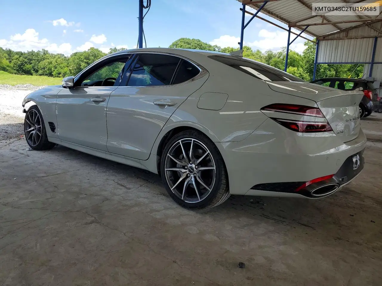 2026 Genesis G70 Prestige VIN: KMTG34SC2TU159685 Lot: 57724686