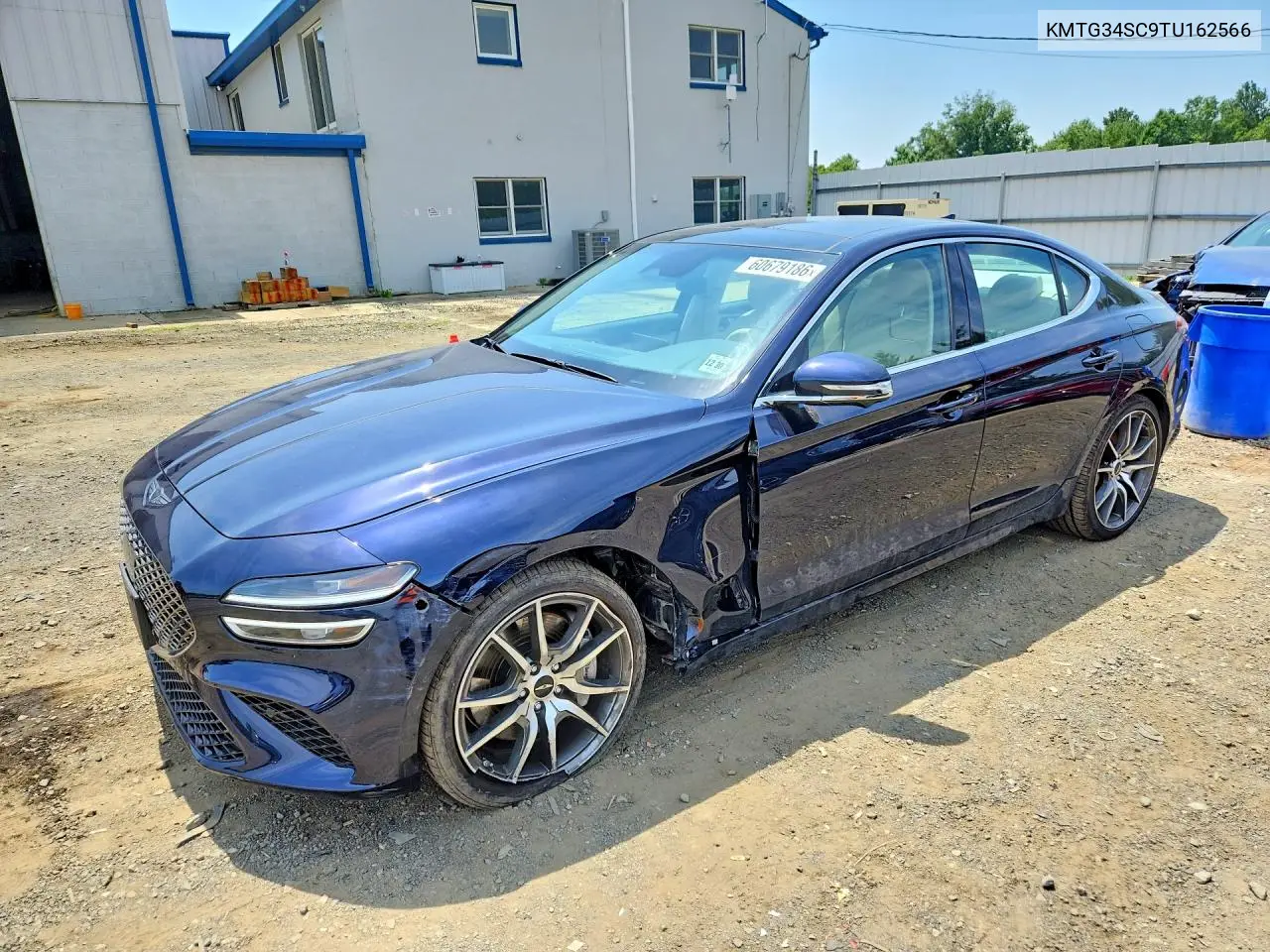 2026 Genesis G70 Prestige VIN: KMTG34SC9TU162566 Lot: 60679186