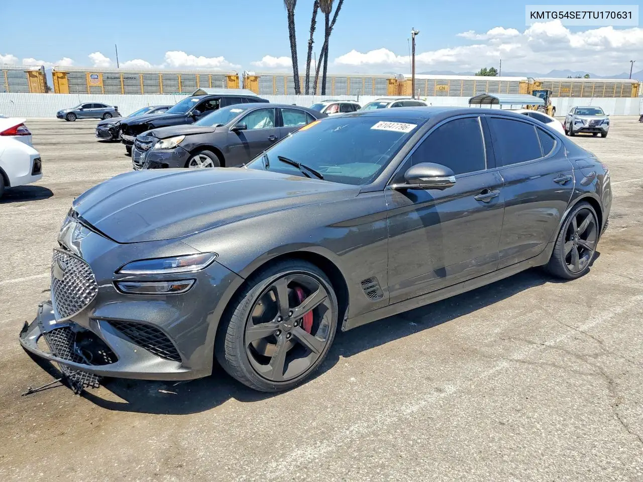 2026 Genesis G70 Sport Prestige VIN: KMTG54SE7TU170631 Lot: 61047796