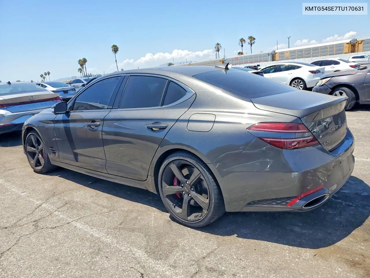2026 Genesis G70 Sport Prestige VIN: KMTG54SE7TU170631 Lot: 61047796