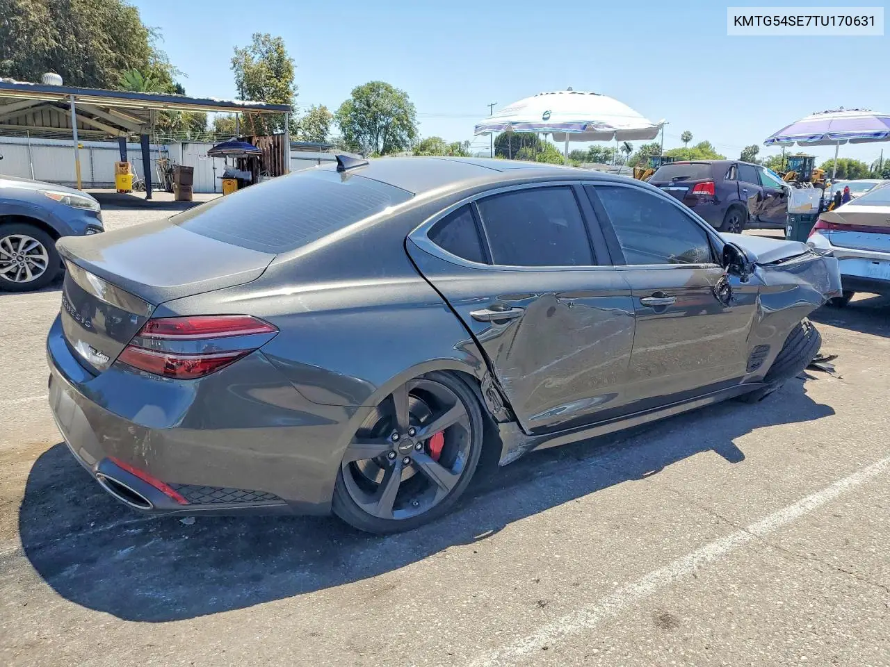 2026 Genesis G70 Sport Prestige VIN: KMTG54SE7TU170631 Lot: 61047796