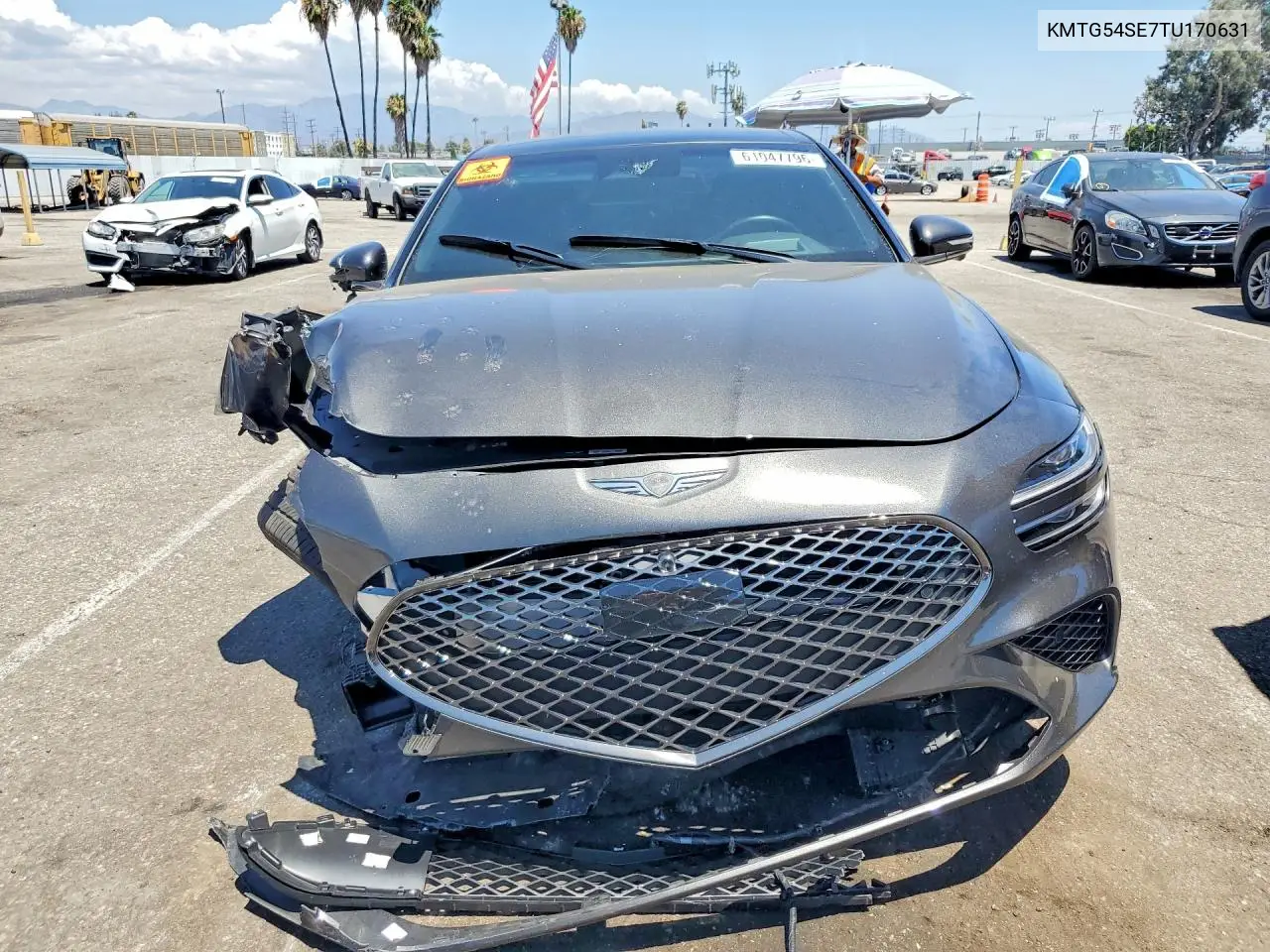 2026 Genesis G70 Sport Prestige VIN: KMTG54SE7TU170631 Lot: 61047796
