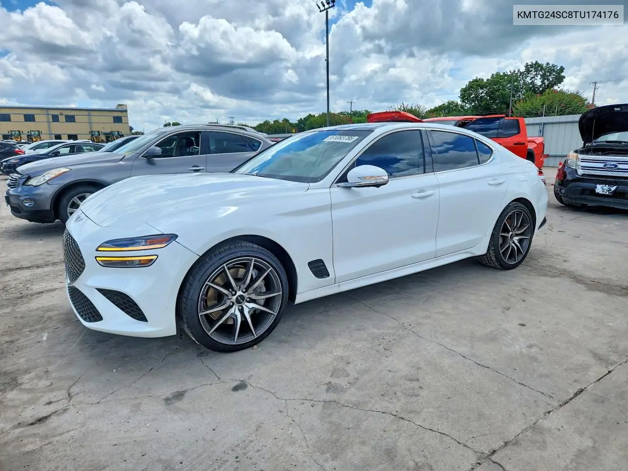 2026 Genesis G70 Prestige VIN: KMTG24SC8TU174176 Lot: 61083786