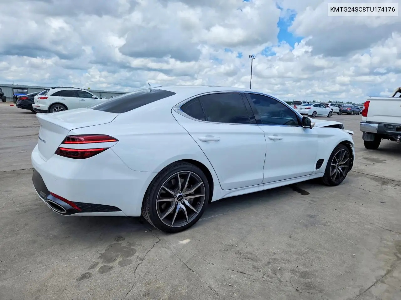 2026 Genesis G70 Prestige VIN: KMTG24SC8TU174176 Lot: 61083786
