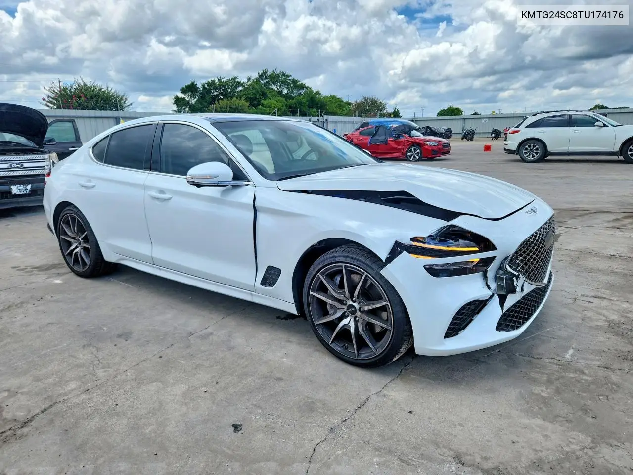 2026 Genesis G70 Prestige VIN: KMTG24SC8TU174176 Lot: 61083786