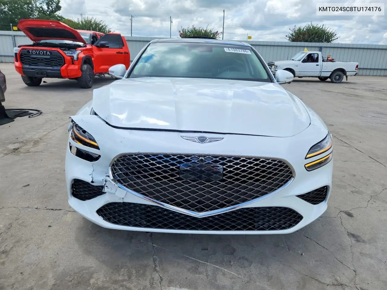 2026 Genesis G70 Prestige VIN: KMTG24SC8TU174176 Lot: 61083786