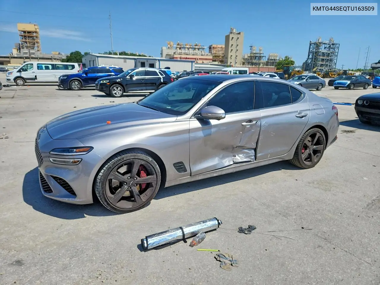 2026 Genesis G70 Sport Prestige VIN: KMTG44SEQTU163509 Lot: 61707166