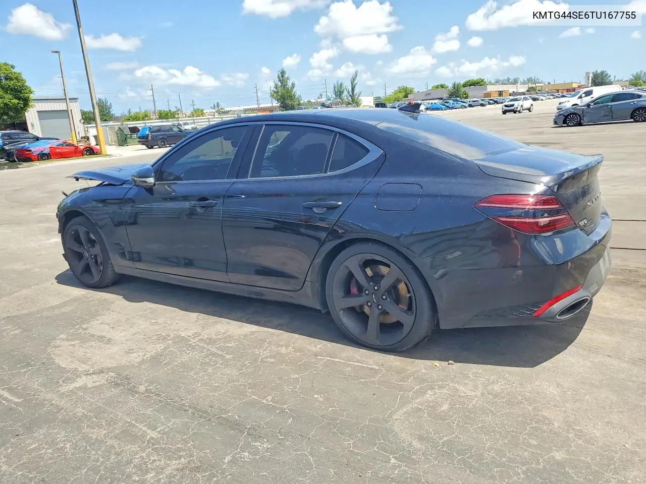 2026 Genesis G70 Sport Prestige VIN: KMTG44SE6TU167755 Lot: 62115086