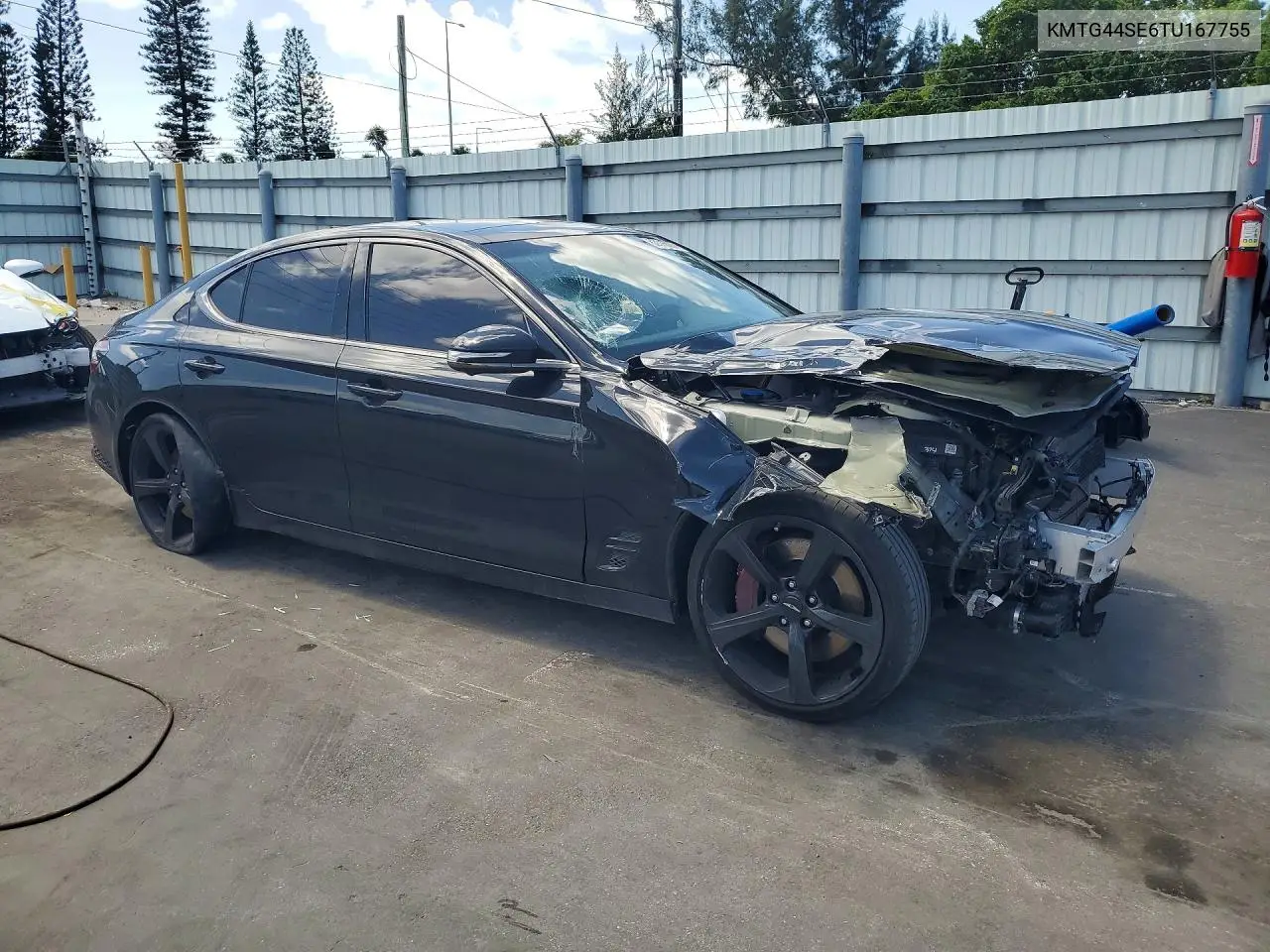 2026 Genesis G70 Sport Prestige VIN: KMTG44SE6TU167755 Lot: 62115086