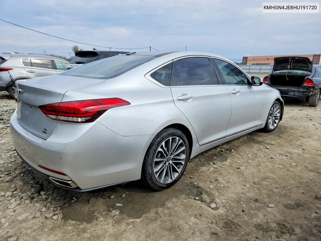 2017 Genesis G80 3.8 VIN: KMHGN4JE8HU191720 Lot: 45591866
