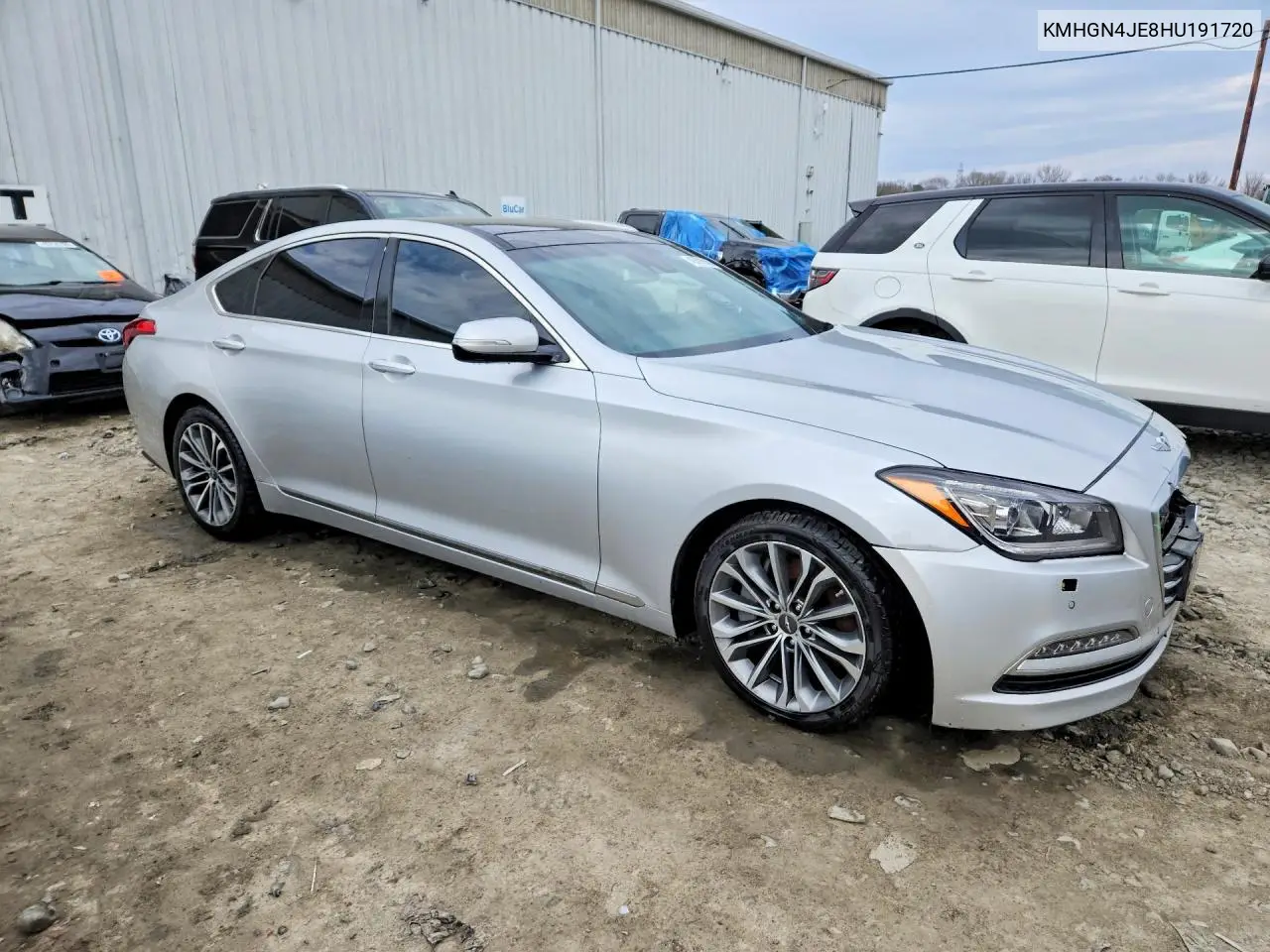 2017 Genesis G80 3.8 VIN: KMHGN4JE8HU191720 Lot: 45591866