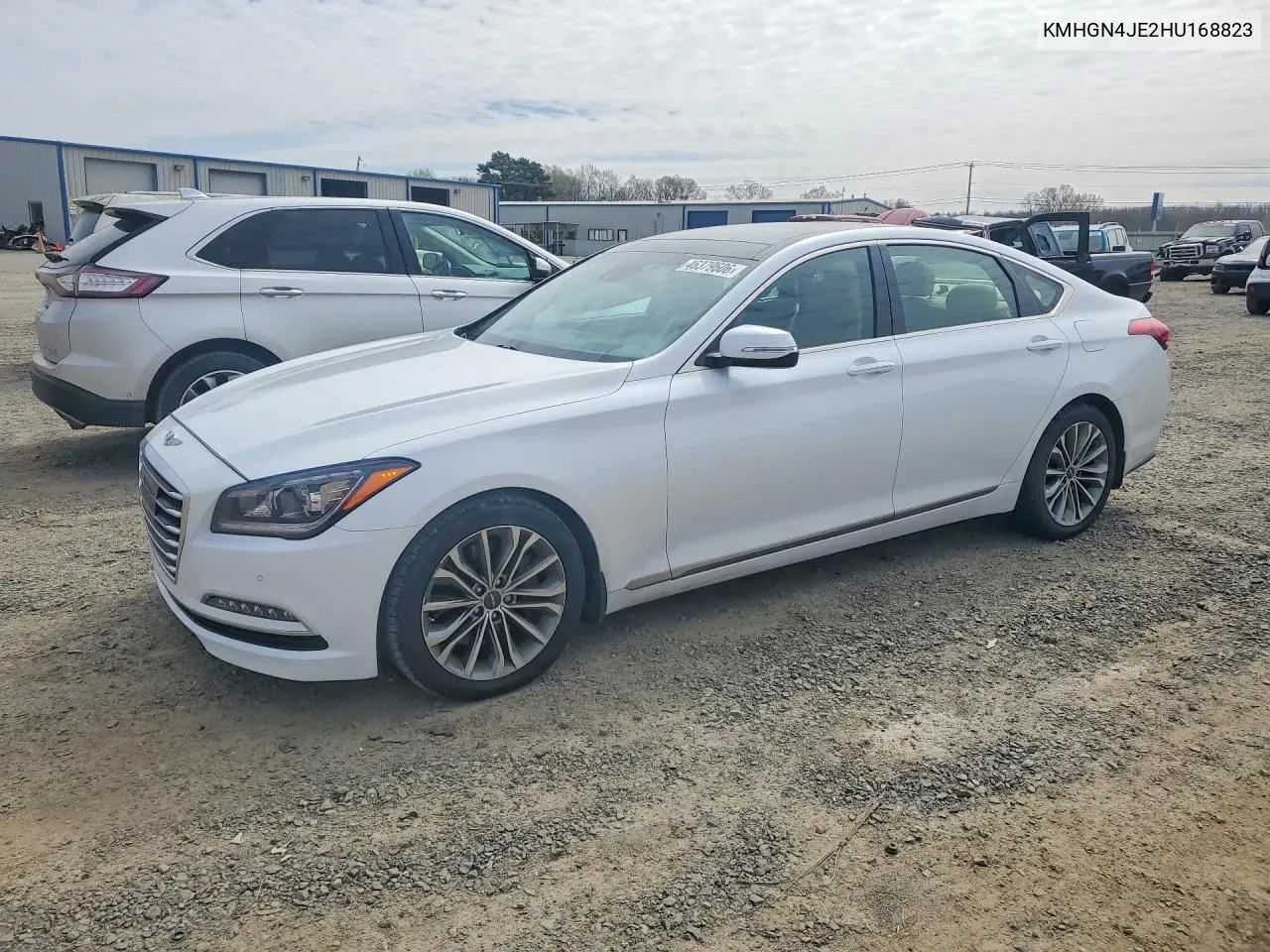 2017 Genesis G80 3.8 VIN: KMHGN4JE2HU168823 Lot: 46379606