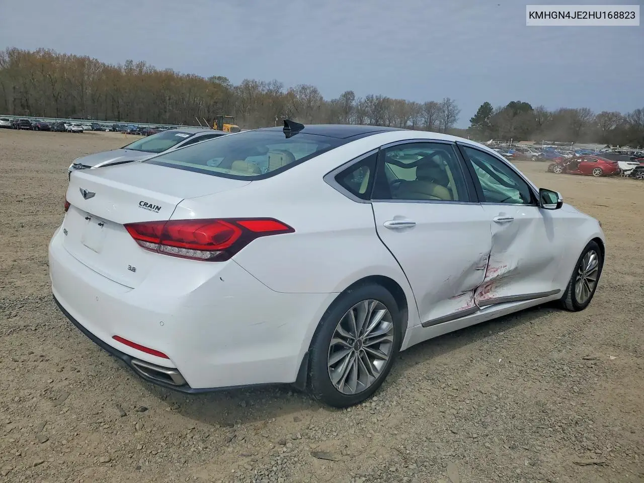 2017 Genesis G80 3.8 VIN: KMHGN4JE2HU168823 Lot: 46379606