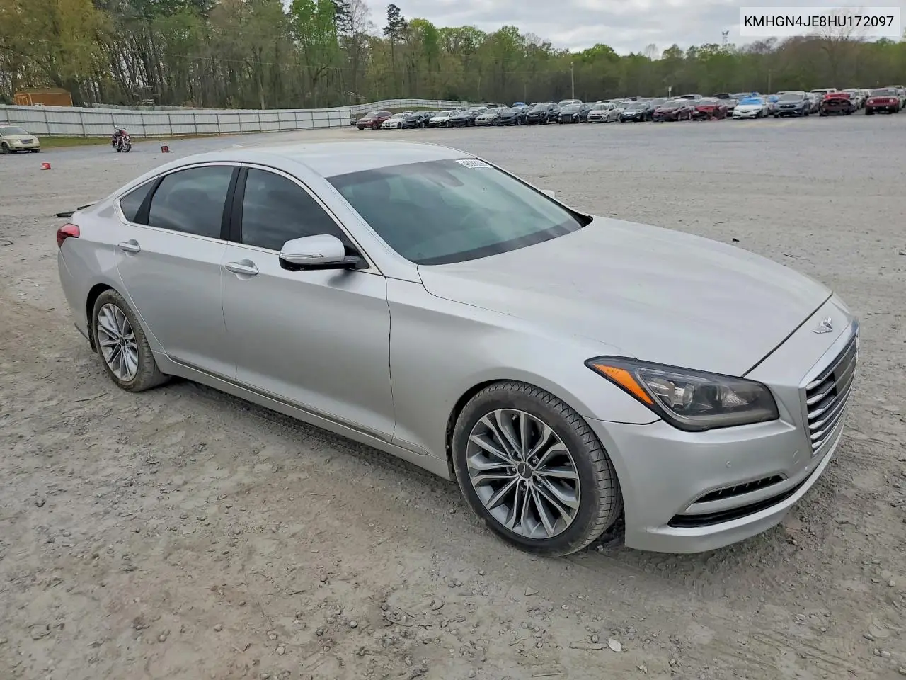 2017 Genesis G80 3.8 VIN: KMHGN4JE8HU172097 Lot: 48068206