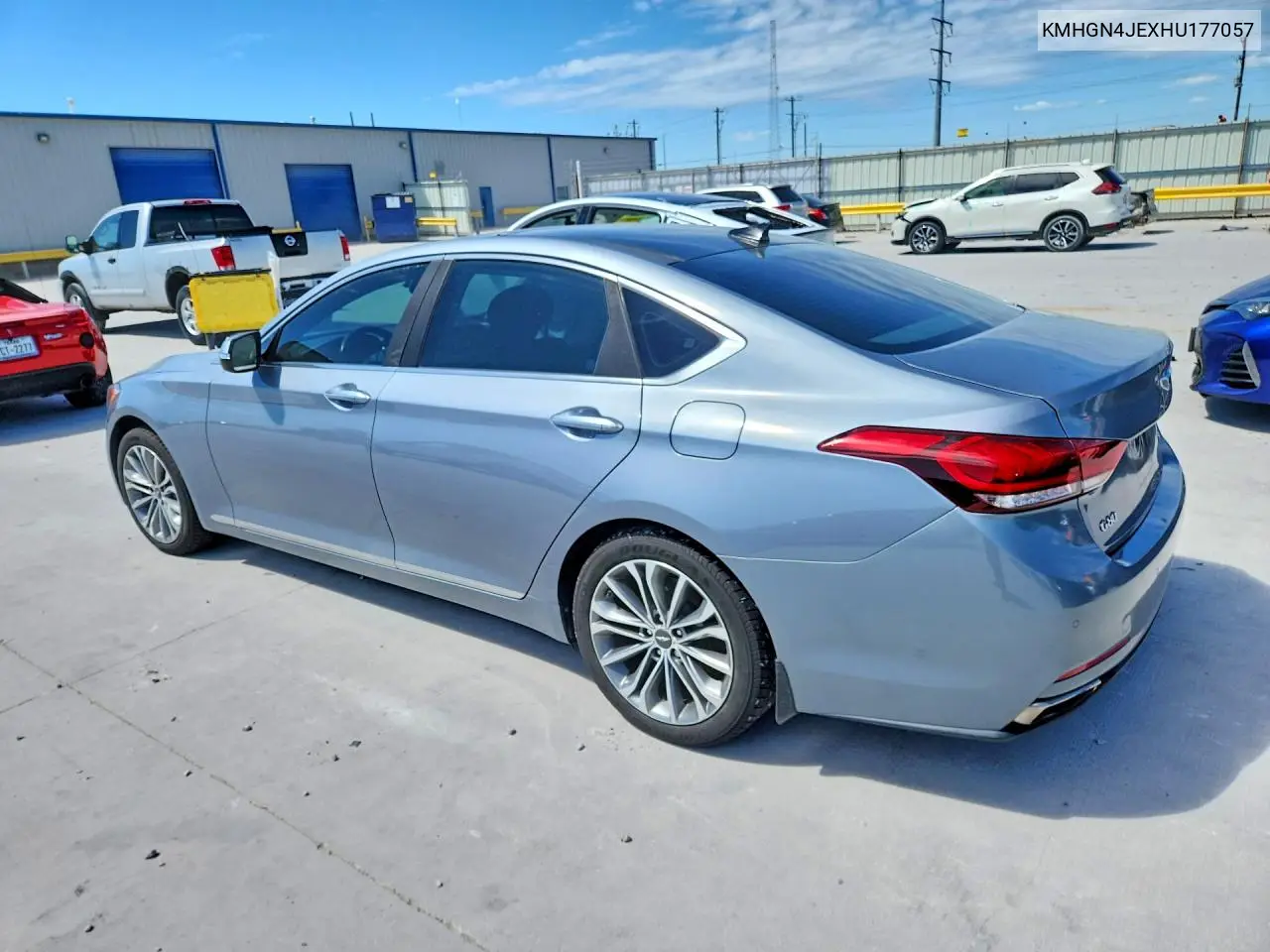 2017 Genesis G80 VIN: KMHGN4JEXHU177057 Lot: 48569766