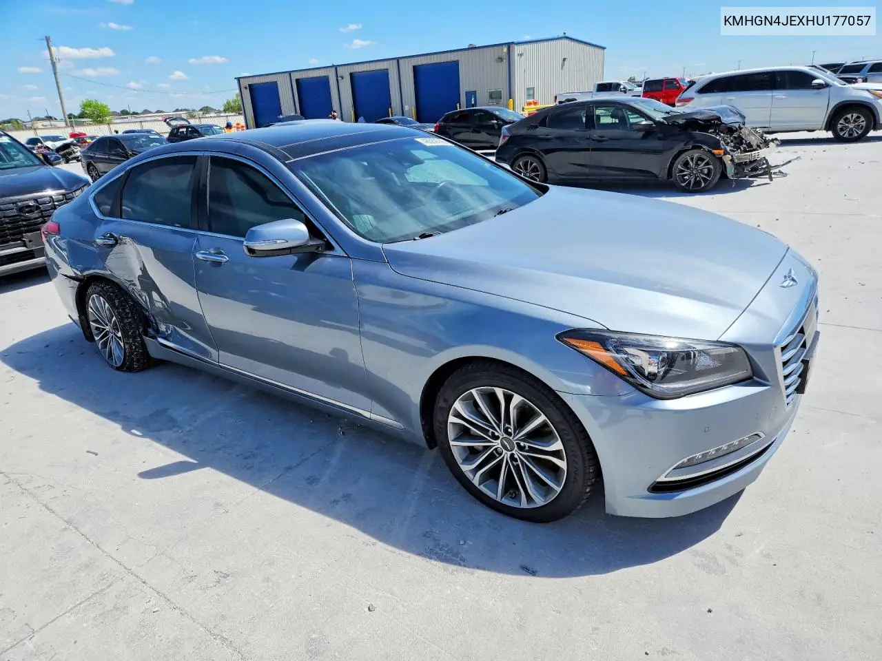 2017 Genesis G80 VIN: KMHGN4JEXHU177057 Lot: 48569766