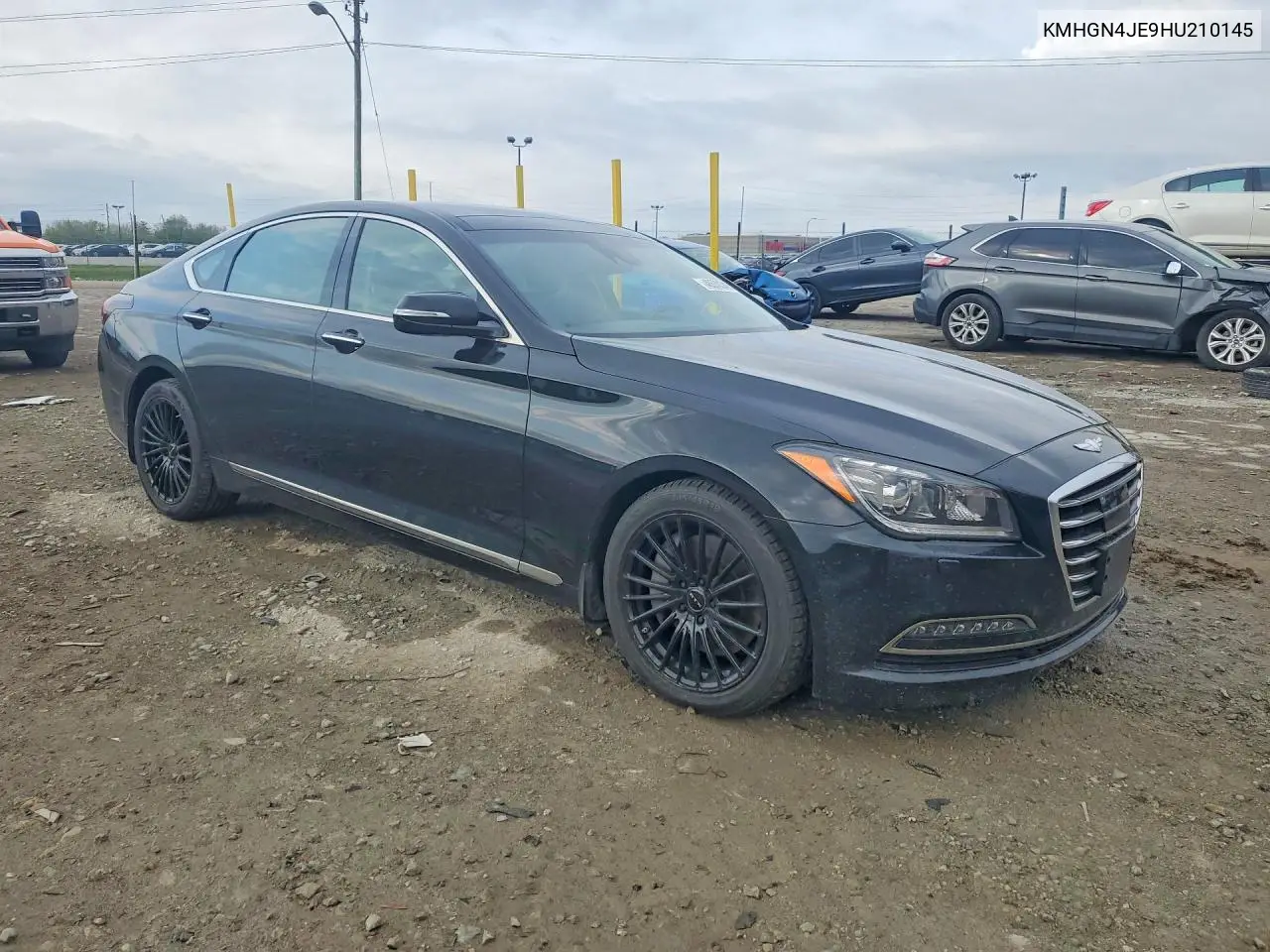 2017 Genesis G80 3.8 VIN: KMHGN4JE9HU210145 Lot: 48578346