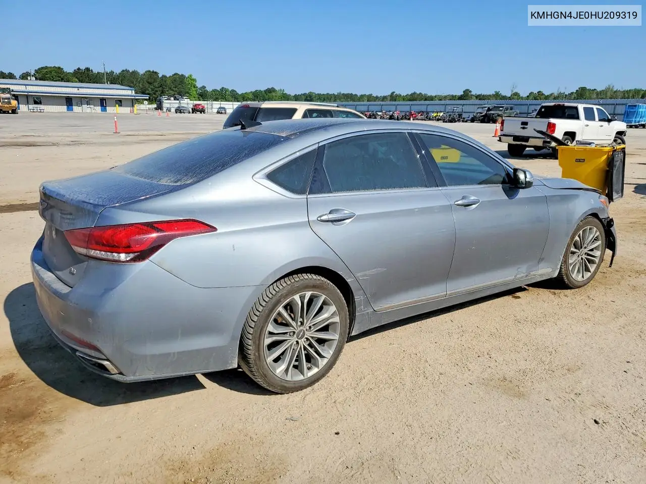 2017 Genesis G80 3.8 VIN: KMHGN4JE0HU209319 Lot: 49845566