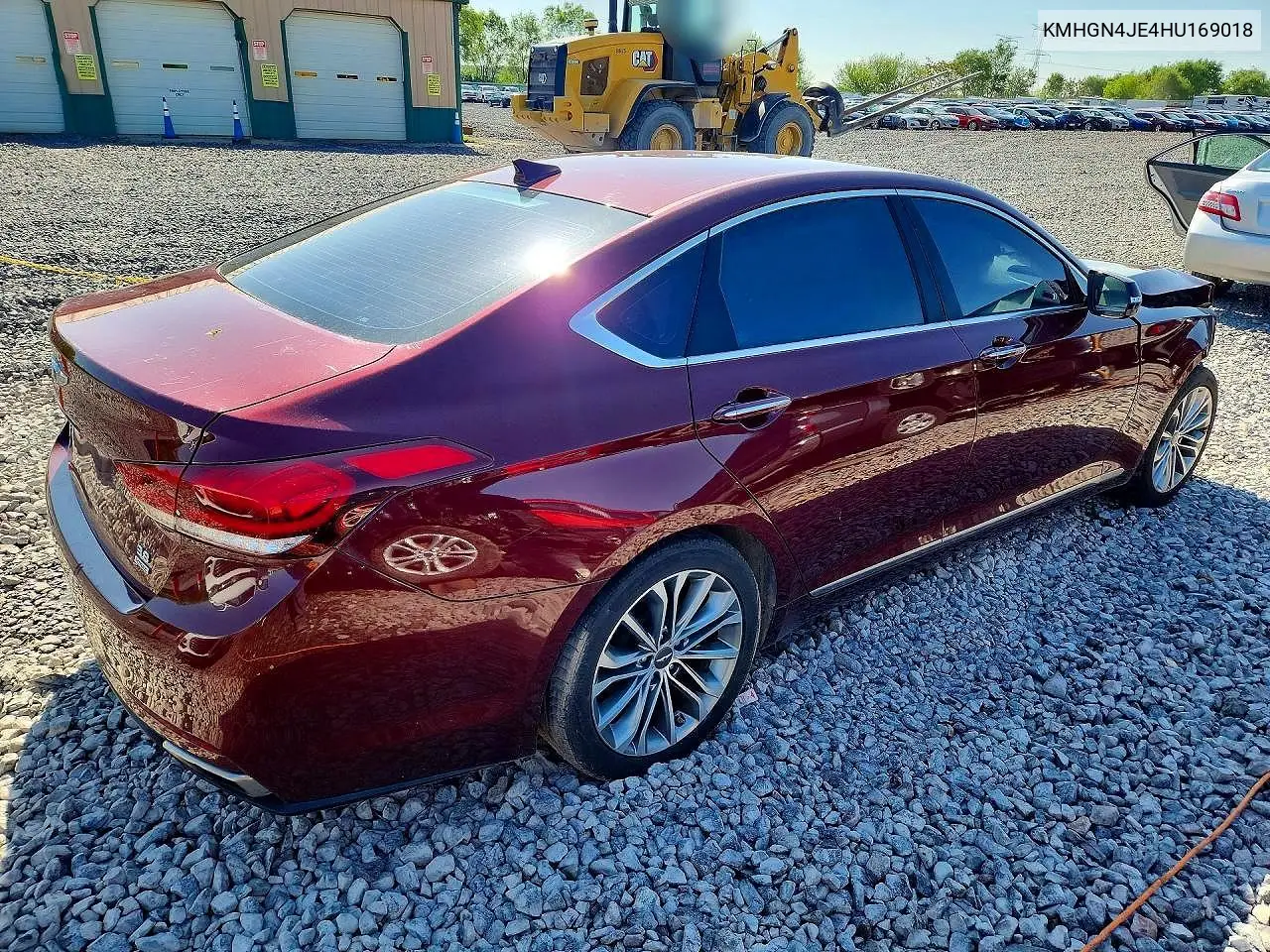 2017 Genesis G80 3.8 VIN: KMHGN4JE4HU169018 Lot: 51475656