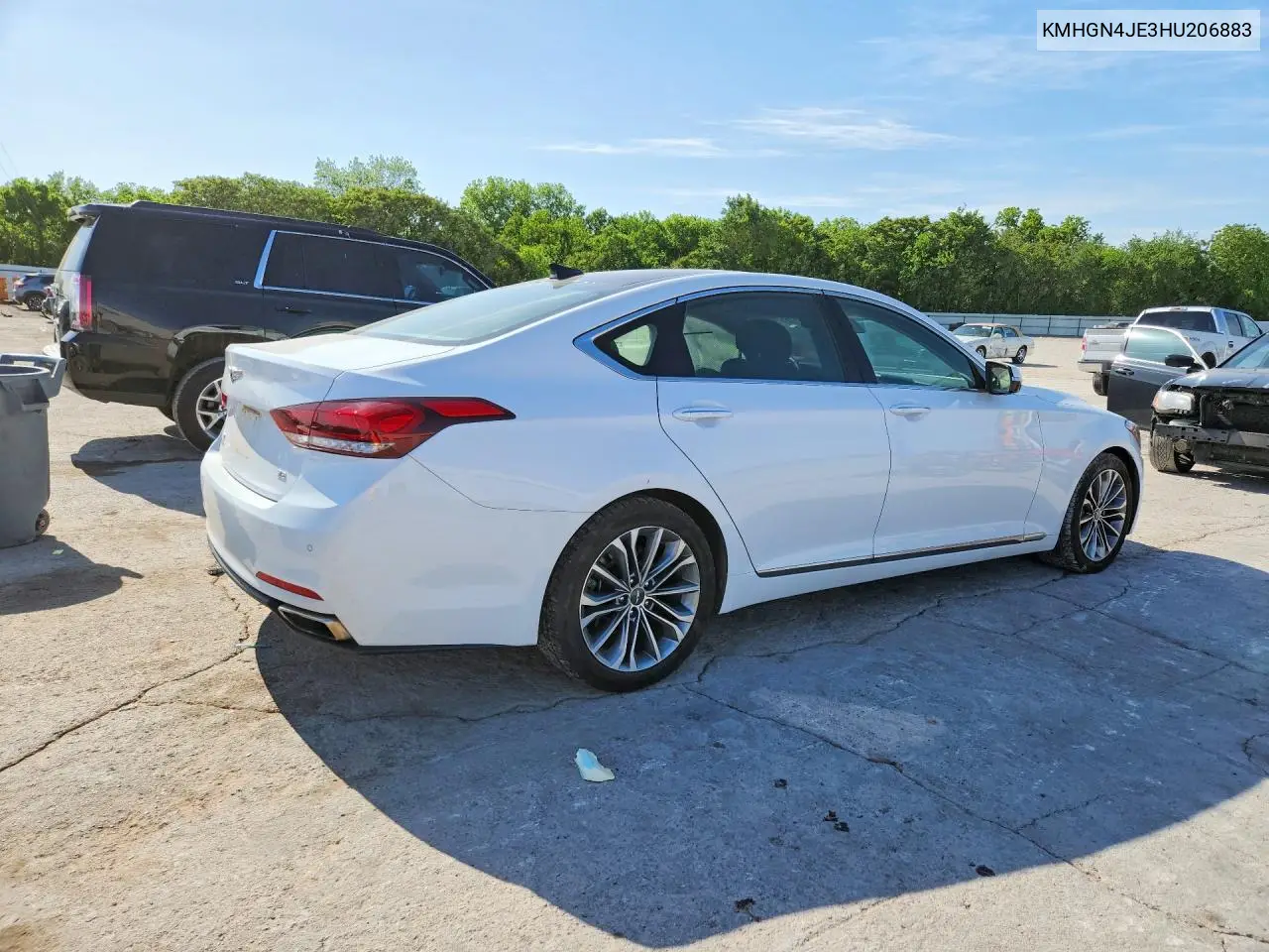 2017 Genesis G80 3.8 VIN: KMHGN4JE3HU206883 Lot: 51657486