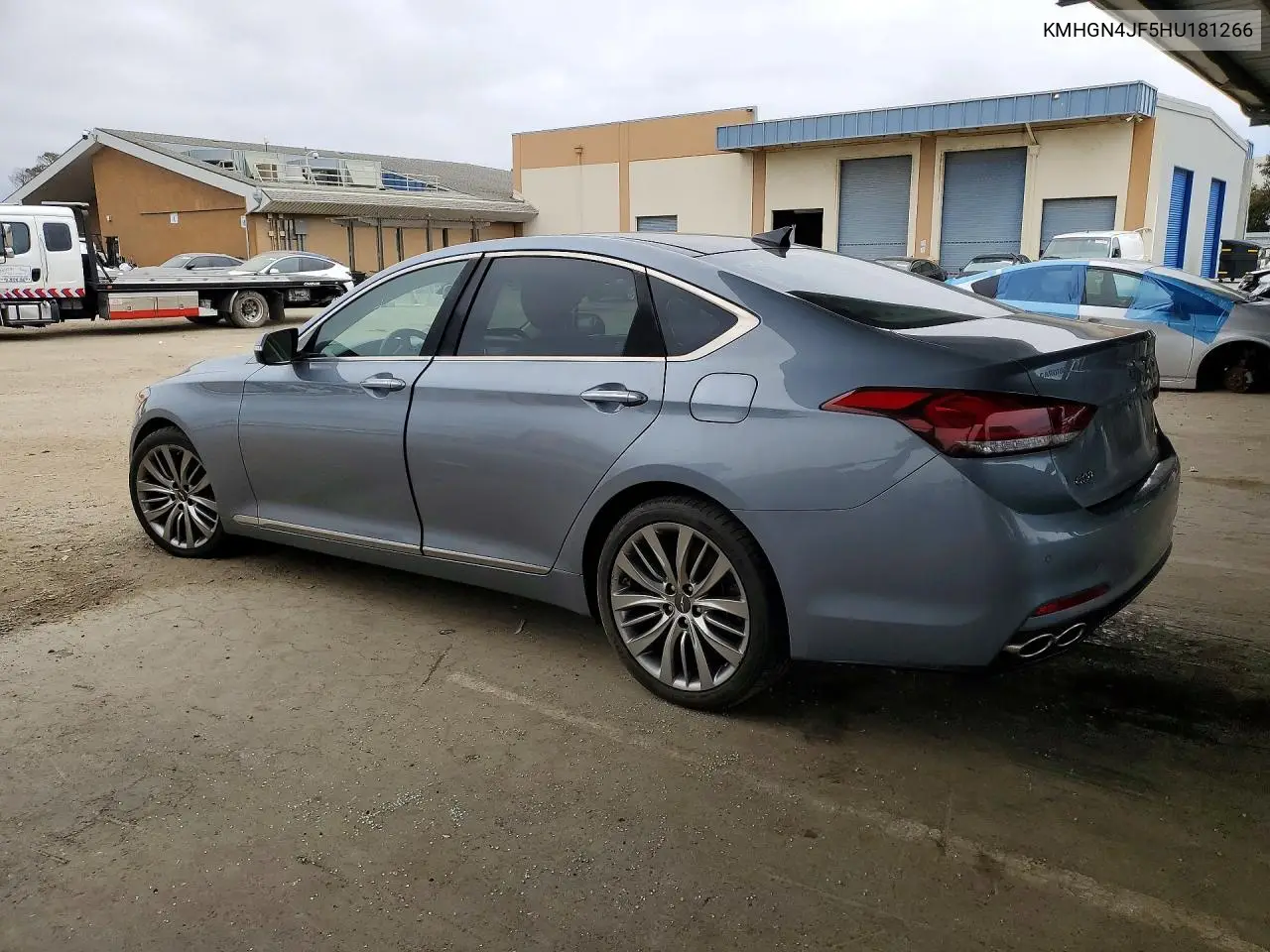 2017 Genesis G80 Ultimate VIN: KMHGN4JF5HU181266 Lot: 53185076