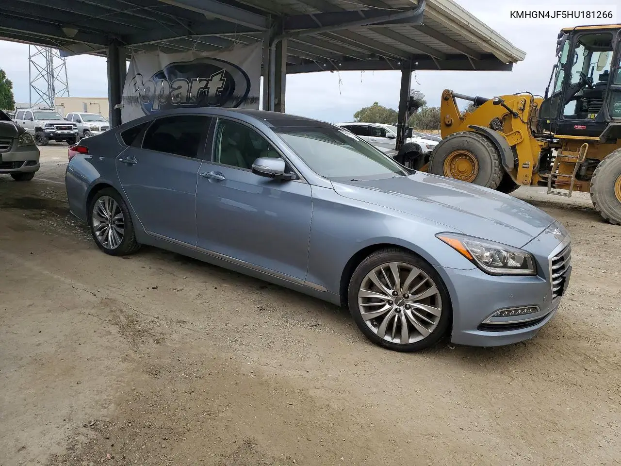 2017 Genesis G80 Ultimate VIN: KMHGN4JF5HU181266 Lot: 53185076