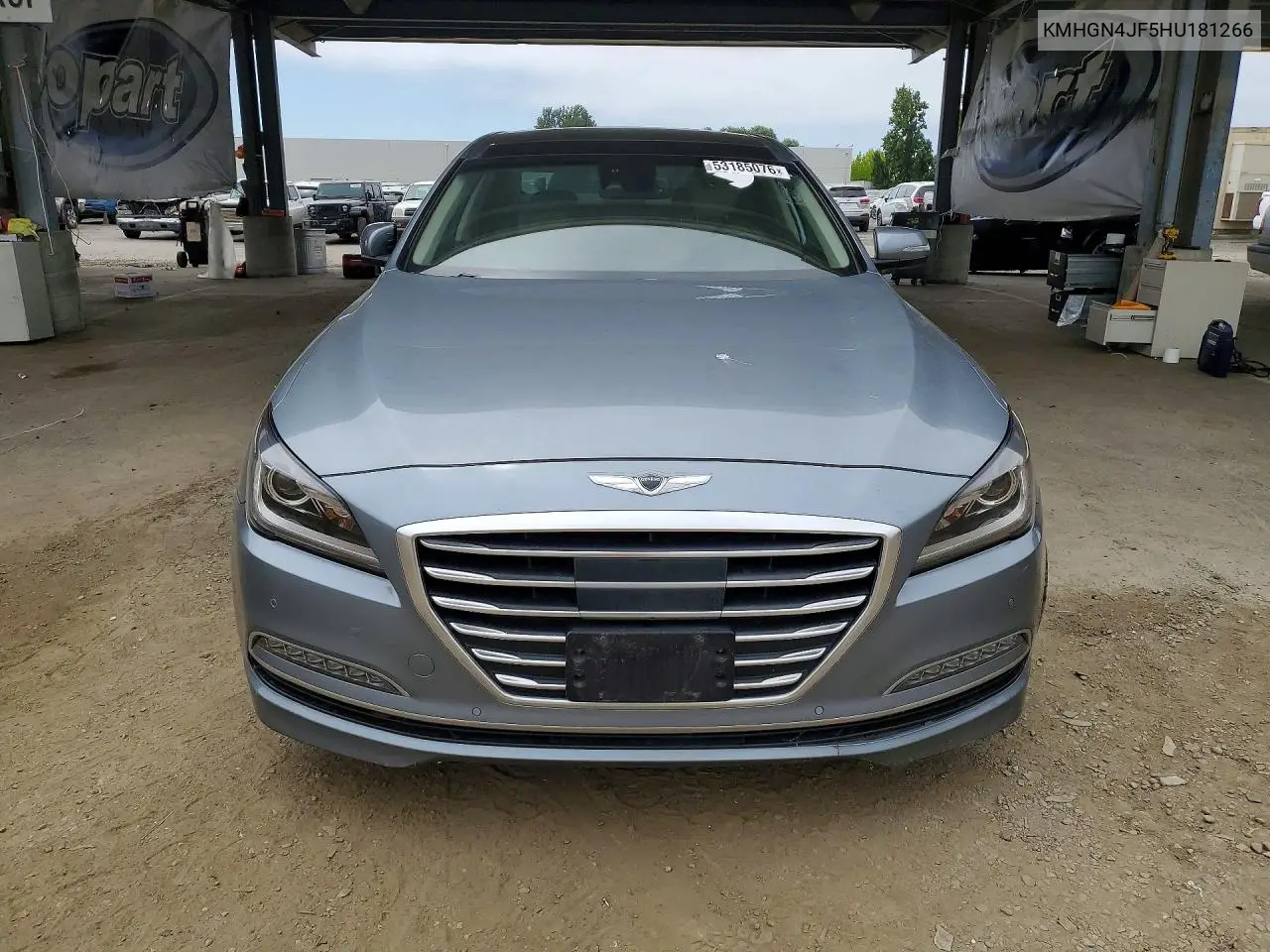 2017 Genesis G80 Ultimate VIN: KMHGN4JF5HU181266 Lot: 53185076