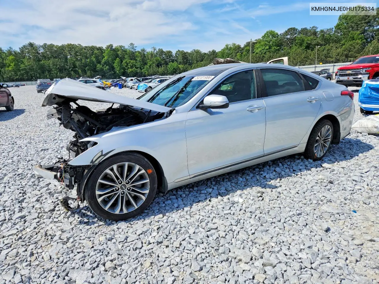 2017 Genesis G80 3.8 VIN: KMHGN4JE0HU175334 Lot: 54101986