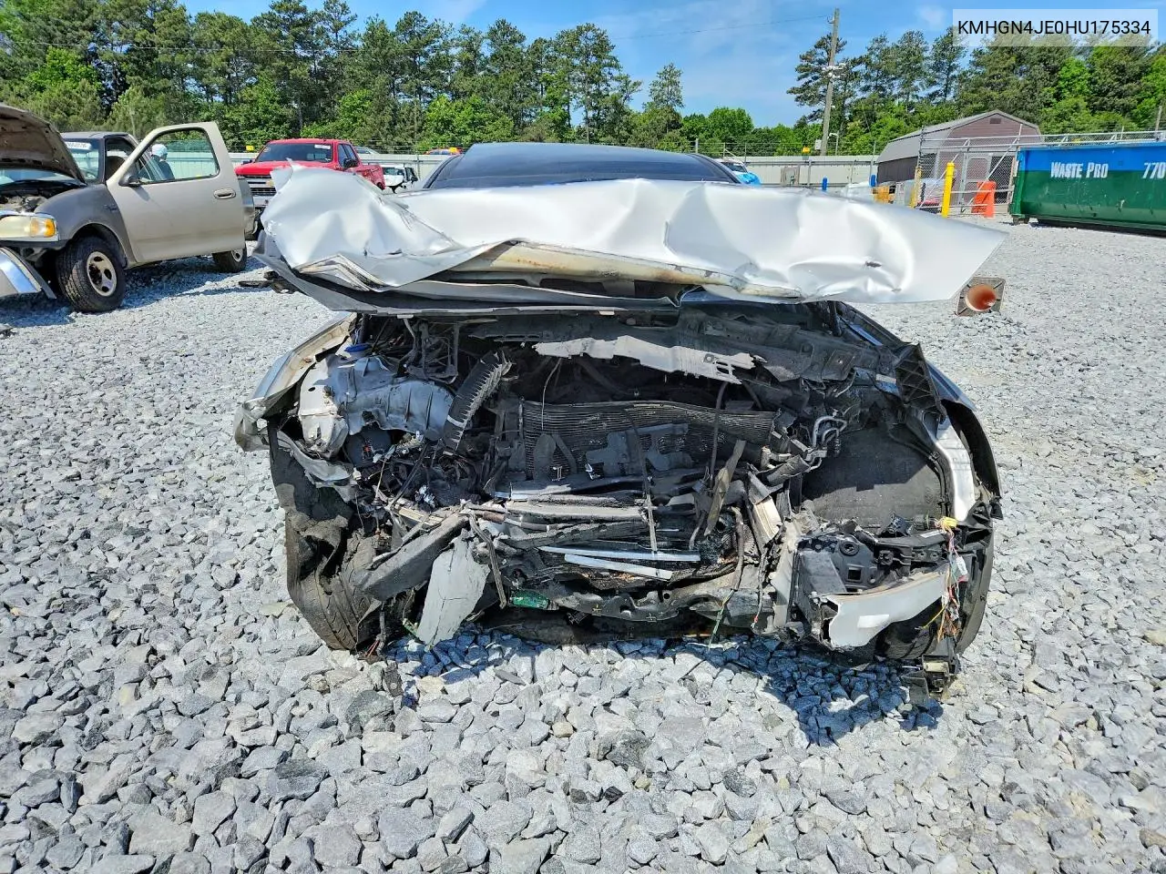 2017 Genesis G80 3.8 VIN: KMHGN4JE0HU175334 Lot: 54101986