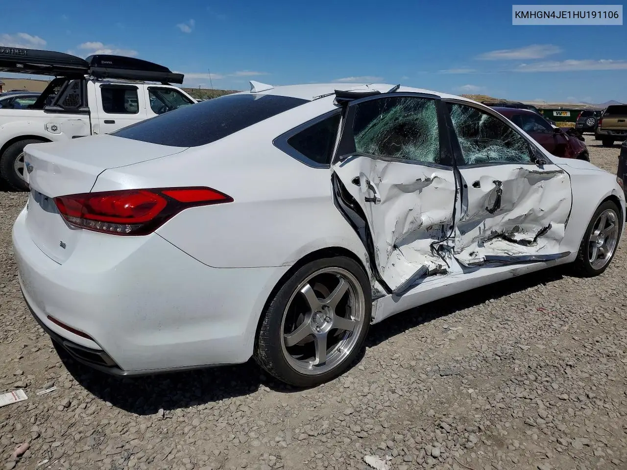 2017 Genesis G80 3.8 VIN: KMHGN4JE1HU191106 Lot: 54489766