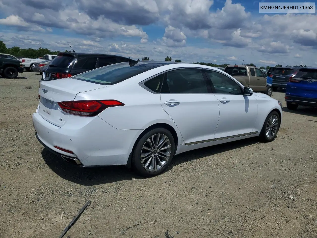 2017 Genesis G80 3.8 VIN: KMHGN4JE9HU171363 Lot: 55002116