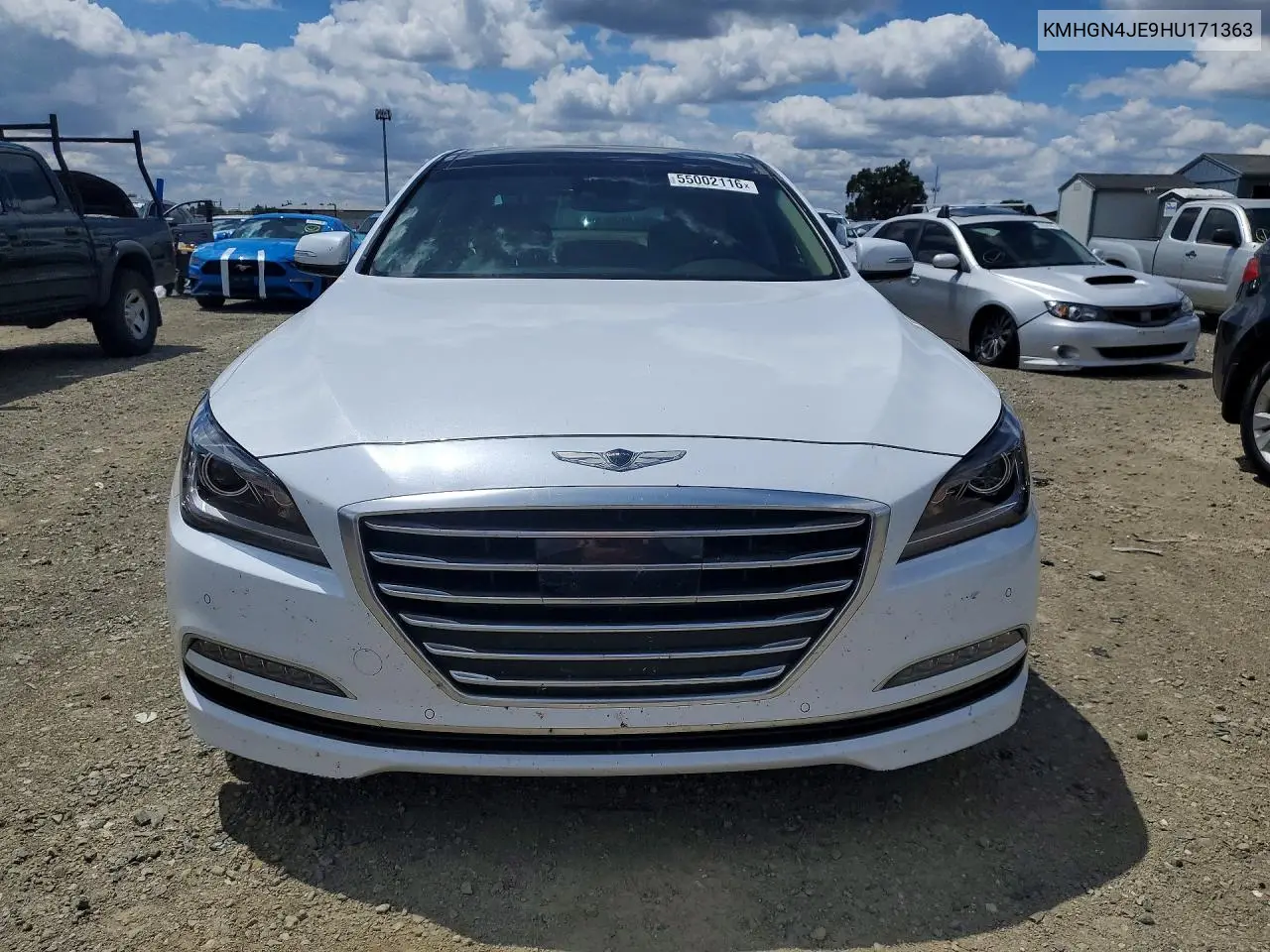 2017 Genesis G80 3.8 VIN: KMHGN4JE9HU171363 Lot: 55002116
