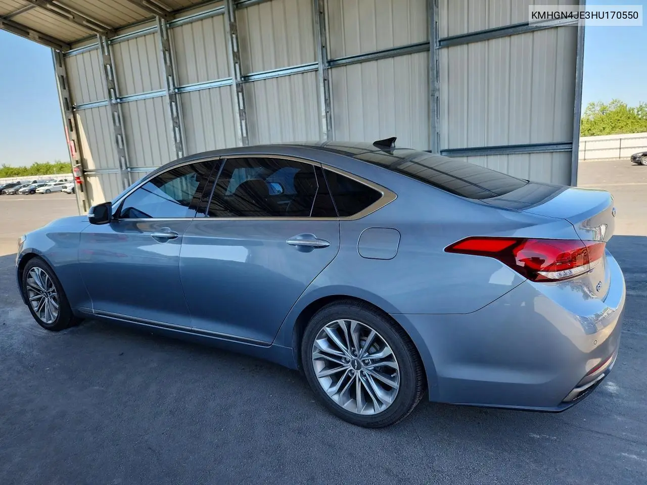2017 Genesis G80 3.8 VIN: KMHGN4JE3HU170550 Lot: 55246046