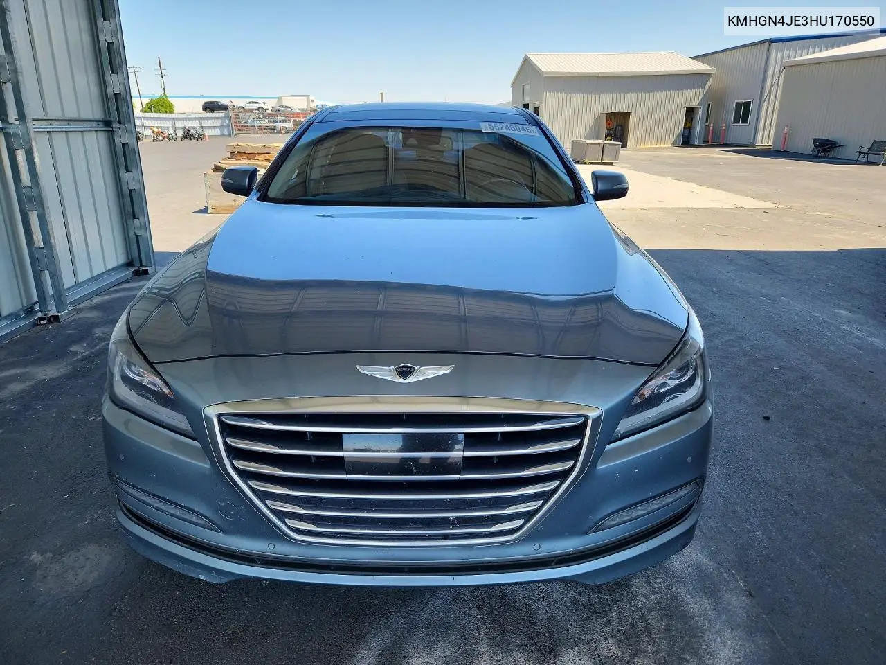 2017 Genesis G80 3.8 VIN: KMHGN4JE3HU170550 Lot: 55246046