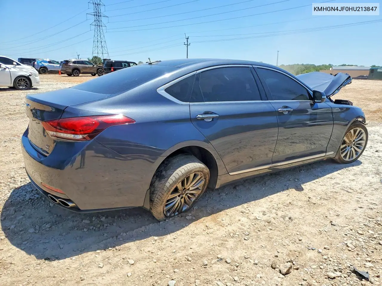 2017 Genesis G80 Ultimate VIN: KMHGN4JF0HU213847 Lot: 55796406