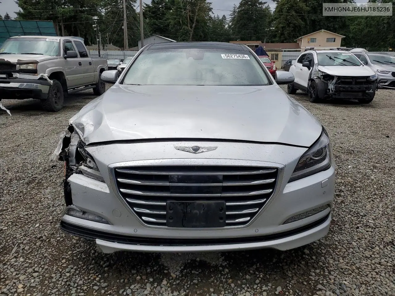 2017 Genesis G80 3.8 VIN: KMHGN4JE6HU185236 Lot: 56275436