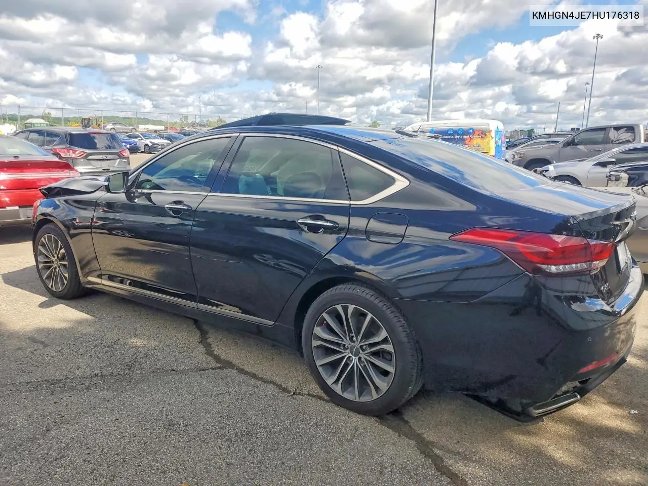 2017 Genesis G80 3.8 VIN: KMHGN4JE7HU176318 Lot: 56764506