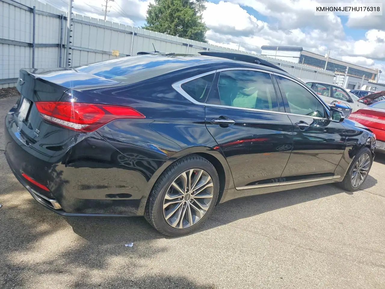 2017 Genesis G80 3.8 VIN: KMHGN4JE7HU176318 Lot: 56764506