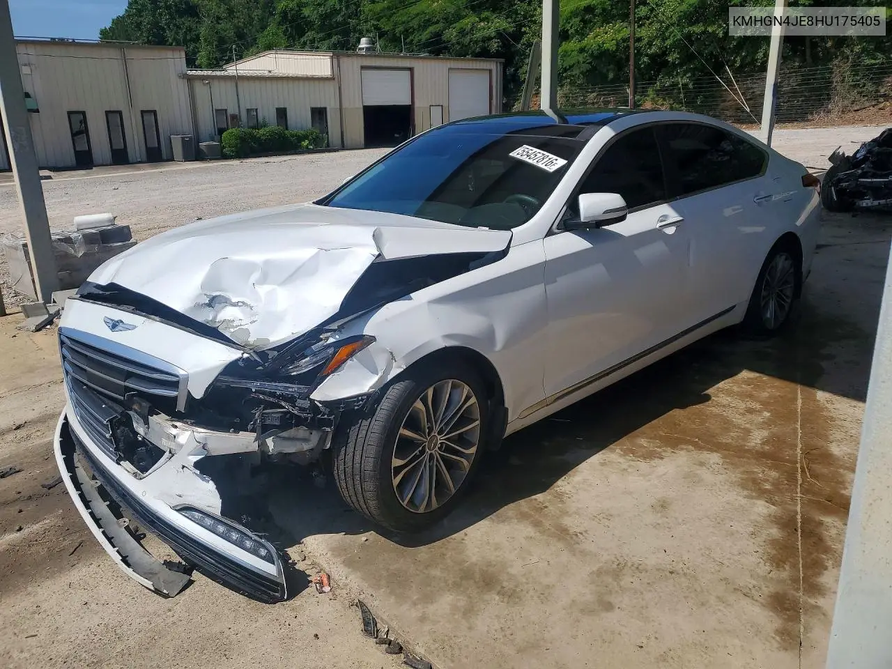 2017 Genesis G80 3.8 VIN: KMHGN4JE8HU175405 Lot: 56877326