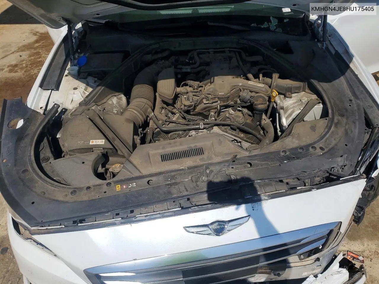 2017 Genesis G80 3.8 VIN: KMHGN4JE8HU175405 Lot: 56877326