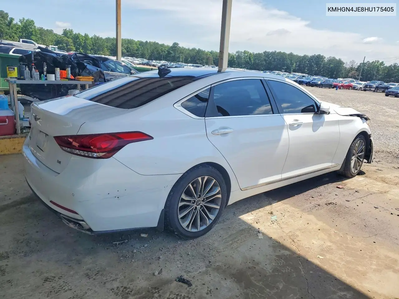 2017 Genesis G80 3.8 VIN: KMHGN4JE8HU175405 Lot: 56877326