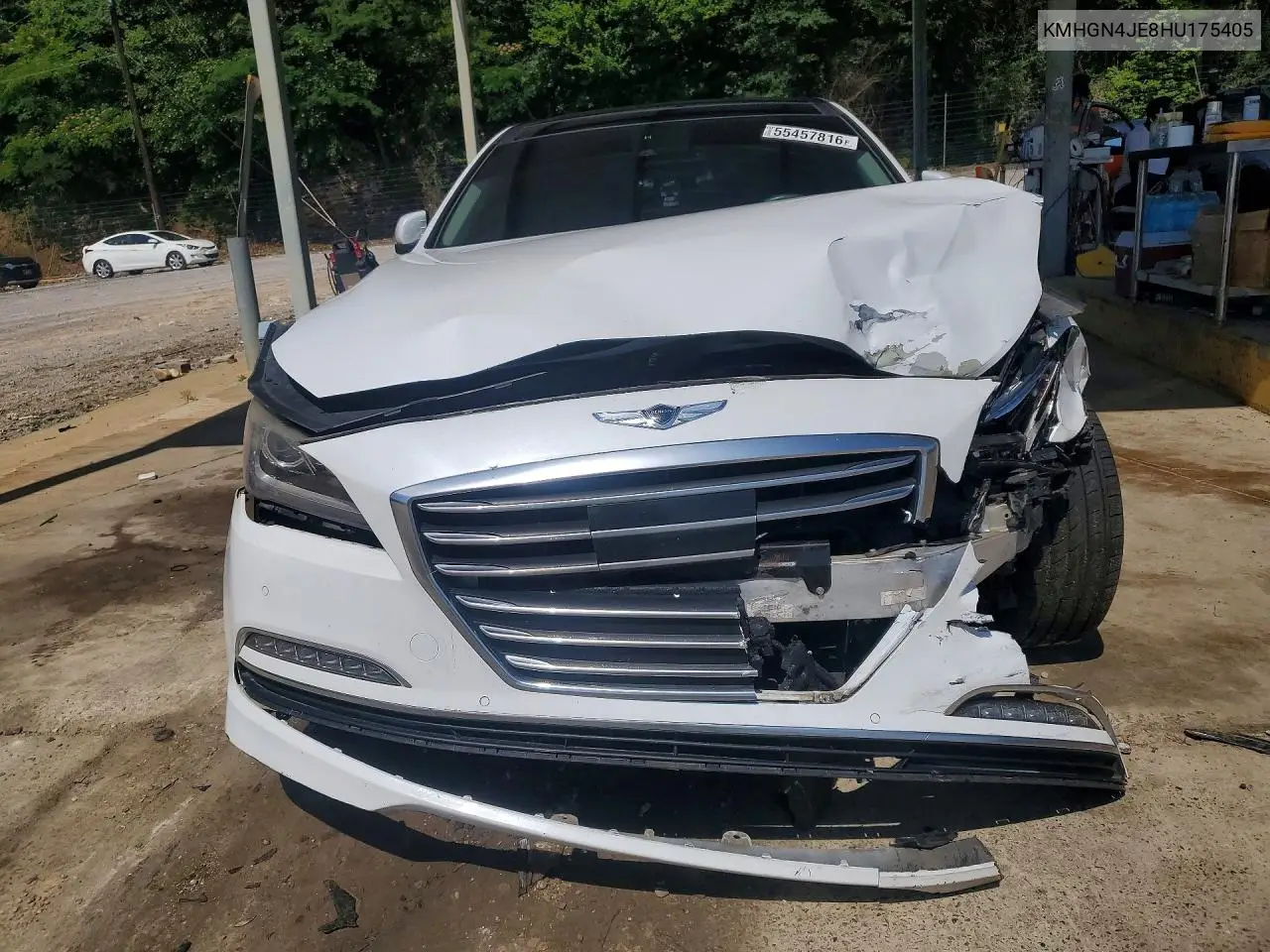 2017 Genesis G80 3.8 VIN: KMHGN4JE8HU175405 Lot: 56877326